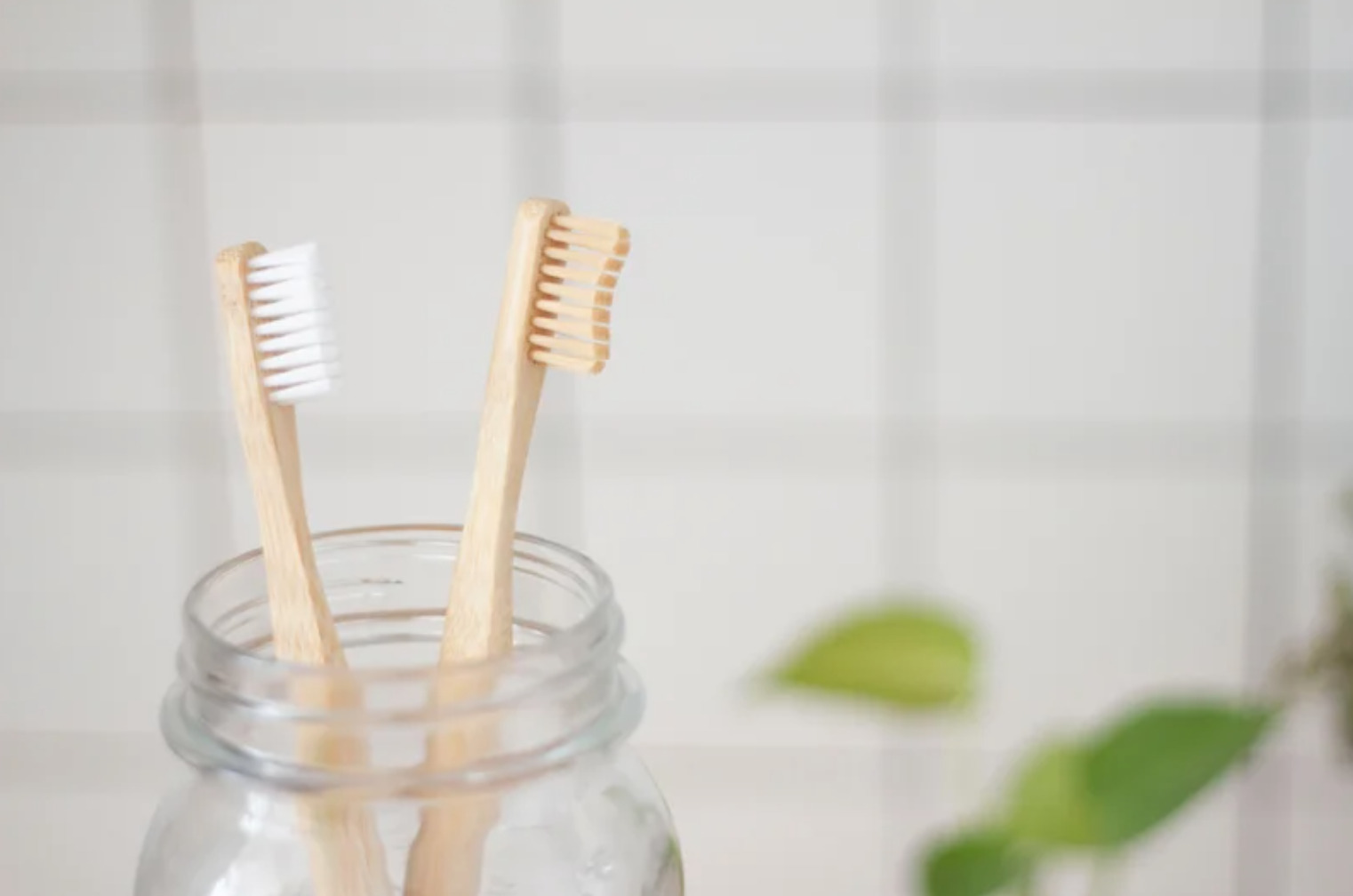 less plastic bamboo tooth brush